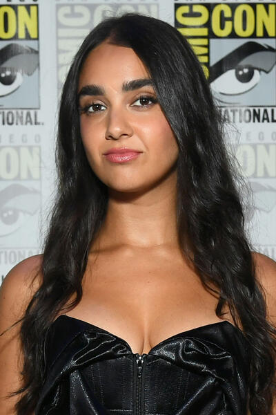 Geraldine Viswanathan attende il Marvel Studios Panel nella Hall H al SDCC in San Diego, in California, il 27 luglio 2024