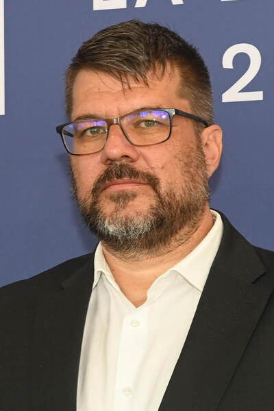 Il regista Péter Kerekes al photocall del film Wishing on a star di Péter Kerekes a Venezia 81 il 31 agosto 2024