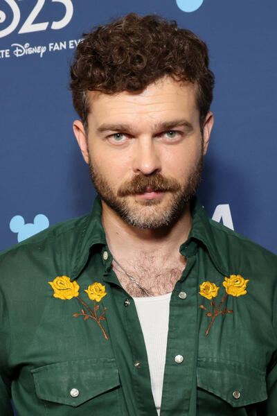 Alden Ehrenreich al Disney Entertainment Showcase del D23 il 9 agosto 2024