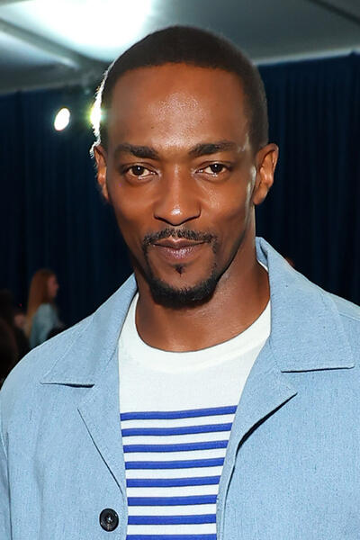 Anthony Mackie al Disney Entertainment Showcase del D23 il 9 agosto 2024