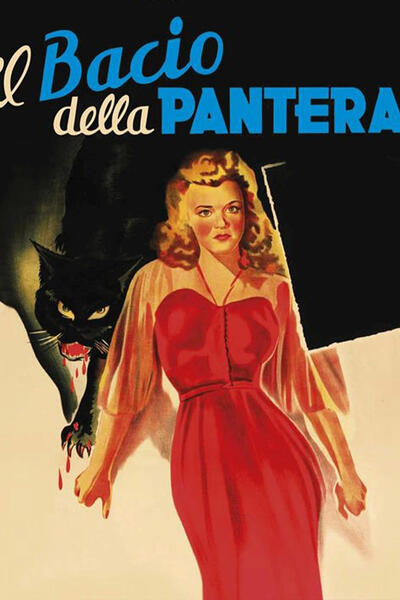 Il bacio della pantera di Jacques Tourneur - Poster