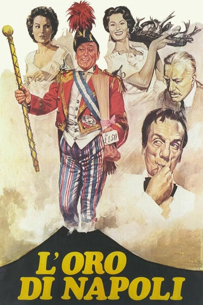 L'oro di Napoli di Vittorio De Sica - Poster
