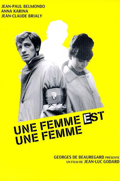 La donna è donna (di Jean-Luc Godard) - Poster