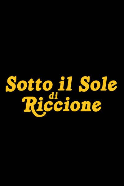 Sotto il sole di Riccione - Poster logo