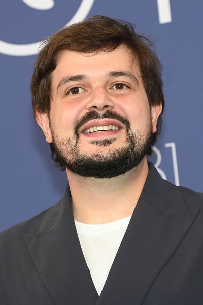 L'attore Francesco Russo al photocall di M - Il figlio del secolo di Joe Wright a Venezia 81 il 5 settembre 2024