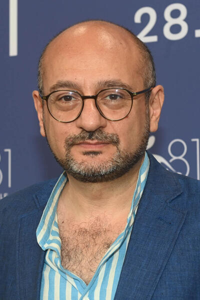 Il produttore Arash T. Riahi al photocall di Shahed (The Witness) di Nader Saeivar a Venezia 81 il 5 settembre 2024