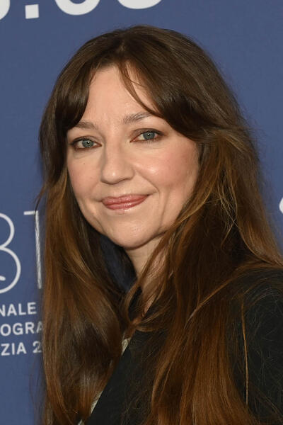 L'attrice Andrea Bræin Hovig al photocall di Kjærlighet (Love) di Dag Johan Haugerud a Venezia 81 il 6 settembre 2024