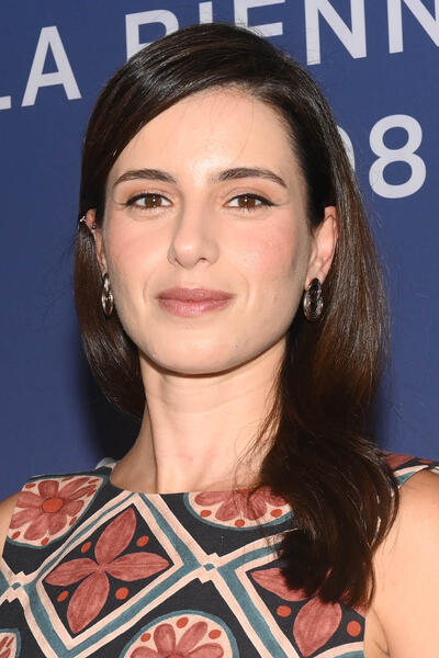 L'attrice Güneş Sayın al photocall di One of those days when Hemme dies di Murat Fıratoğlu a Venezia 81 il 6 settembre 2024