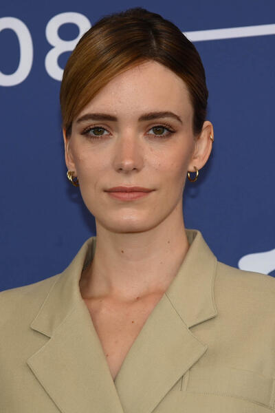 Stacy Martin al photocall del film The brutalist di Brady Corbet a Venezia 81 il 1 settembre 2024