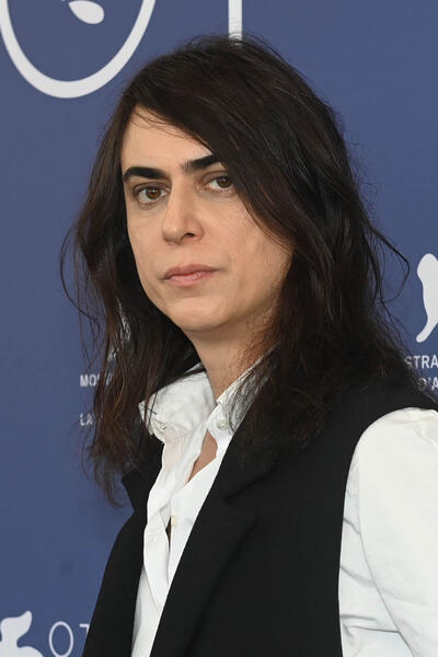 Il regista Francesco Costabile al photocall del film Familia a Venezia 81 il 1 settembre 2024