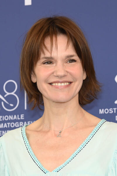 L'attrice Françoise Gillard al photocall del film Finalement di Claude Lelouch a Venezia 81 il 2 settembre 2024