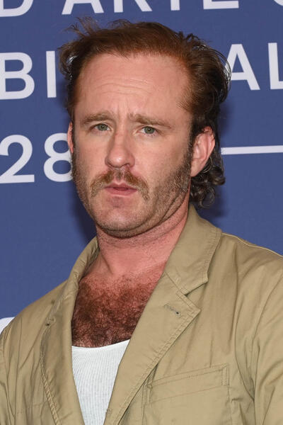 L'attore Ben Foster al photocall del film King Ivory di John Swab a Venezia 81