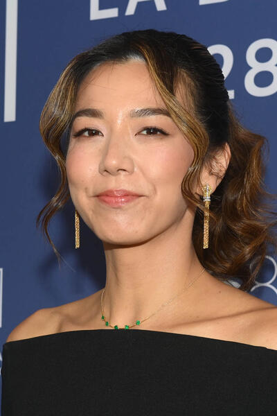 La regista Elizabeth Lo al photocall del suo film Mistress Dispeller a Venezia 81 il 2 settembre 2024