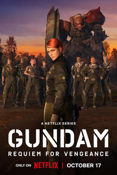 Gundam Requiem for Vengeance - Poster Netflix