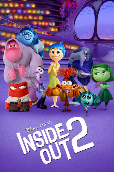 Inside Out 2 - Poster vod