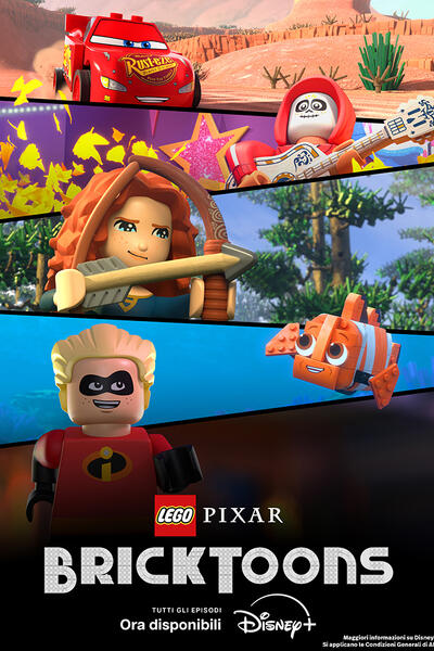 LEGO Pixar BrickToons - Poster