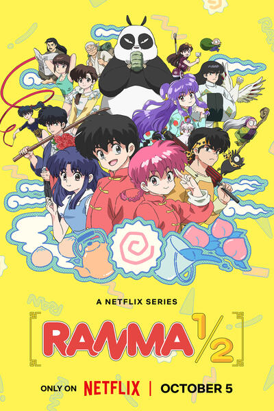 Ranma 1-2  - Poster Netflix