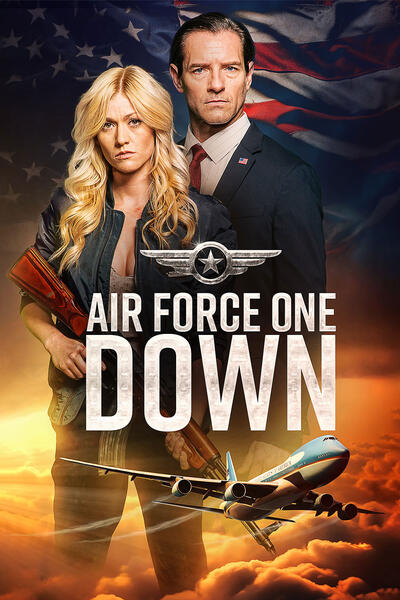 Air Force One Down di James Bamford - Poster