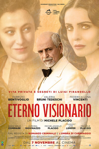 Eterno Visionario di Michele Placido - Poster cinema