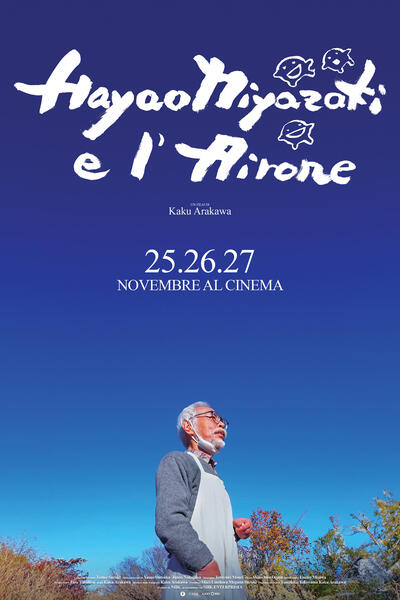 Hayao Miyazaki e l'Airone - Poster