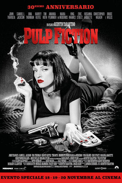 Pulp Fiction - Poster 30o Anniversario