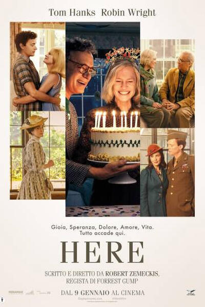 Here di Robert Zemeckis - Poster