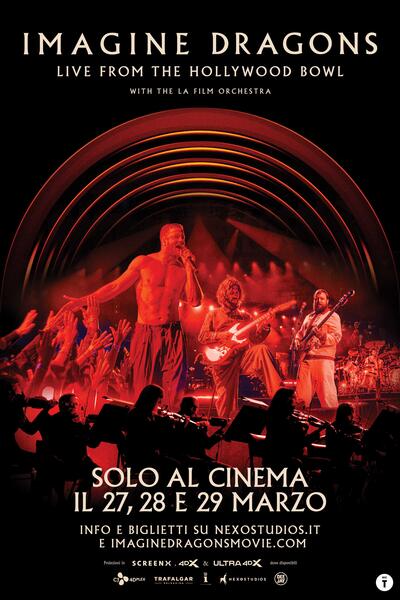 Imagine Dragons. Live From The Hollywood Bowl - Poster verticale