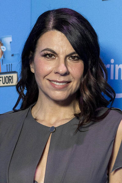 Geppi Cucciari al photocall di LOL: chi ride è fuori - Stagione 5