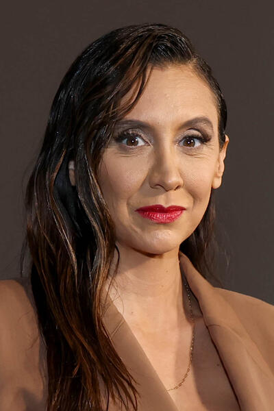 Mozhan Navabi alla prima mondiale di Zero Day il 18 febbraio 2025 a New York City