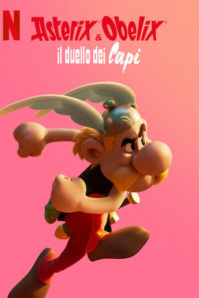 Asterix & Obelix Il duello dei capi - Poster Netflix