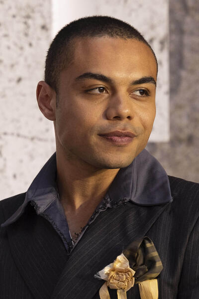 Jim Caesar partecipa alla première mondiale di Havoc di Netflix al BFI IMAX il 15 aprile 2025 a Londra, Inghilterra