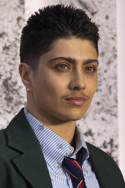 Xelia Mendes-Jones partecipa alla première mondiale di Havoc di Netflix al BFI IMAX il 15 aprile 2025 a Londra, Inghilterra