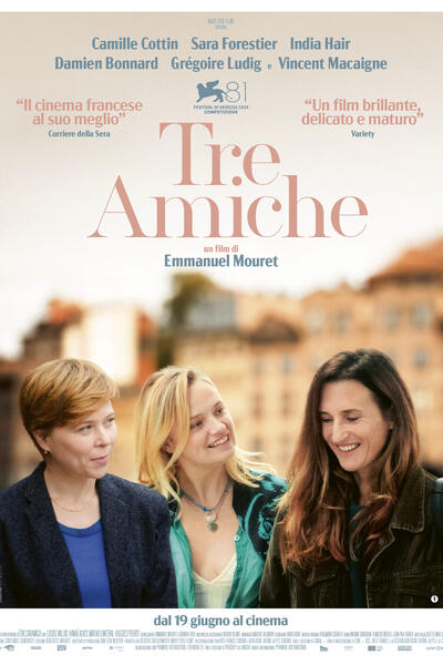 Tre Amiche di Emmanuel Mouret - Poster