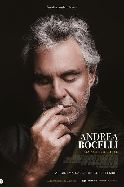 Andrea Bocelli: Because I Believe - Poster