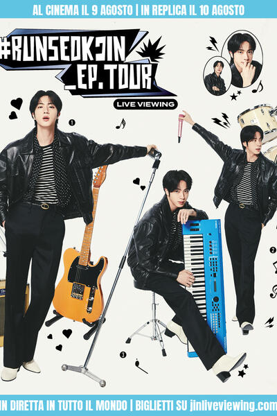 BTS #Runseokjin_Ep.Tour - Poster verticale
