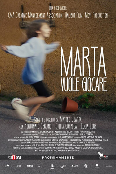 Marta vuole giocare di Matteo Quarta - Poster