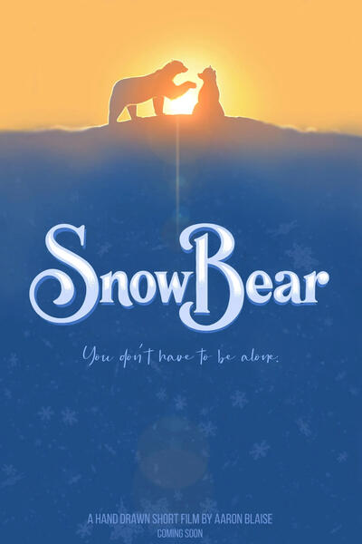 Snow Bear di Aaron Blaise - Poster