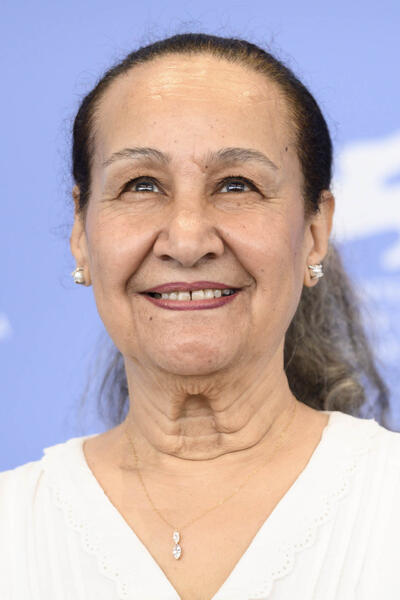 L'attrice Khairiah Nathmy al photocall del film Hijra di Shahad Ameen alla 82a Mostra del Cinema di Venezia, giovedì 28 agosto 2025
