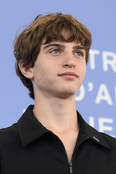 L'attore Jan Monter al photocall del film Estrany riu di Jaume Claret Muxart alla 82a Mostra del Cinema di Venezia, venerdì 29 agosto 2025