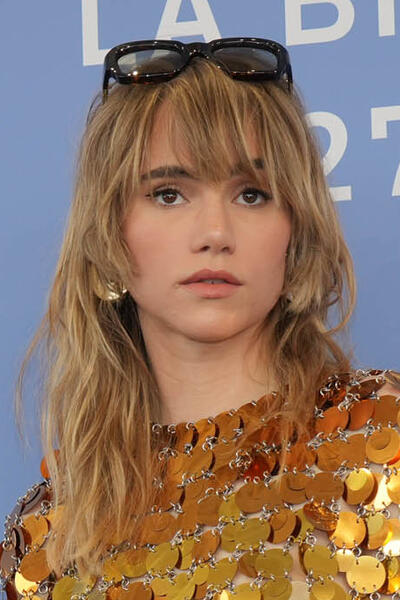 L'attrice Suki Waterhouse al photocall del film Broken English di Jane Pollard e Iain Forsyth alla 82a Mostra del Cinema di Venezia, sabato 30 agosto 2025