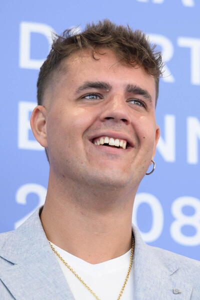 L'attore Samuel Volturno al photocall del film Un anno di scuola di Laura Samani alla 82a Mostra del Cinema di Venezia, domenica 31 agosto 2025