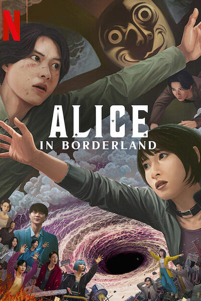 Alice in Borderland - Stagione 3 - Poster Netflix