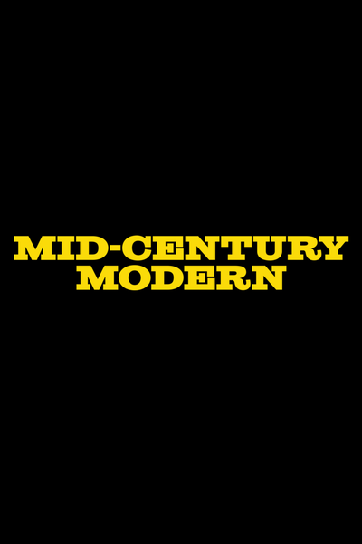 Mid-Century Modern - Poster logo