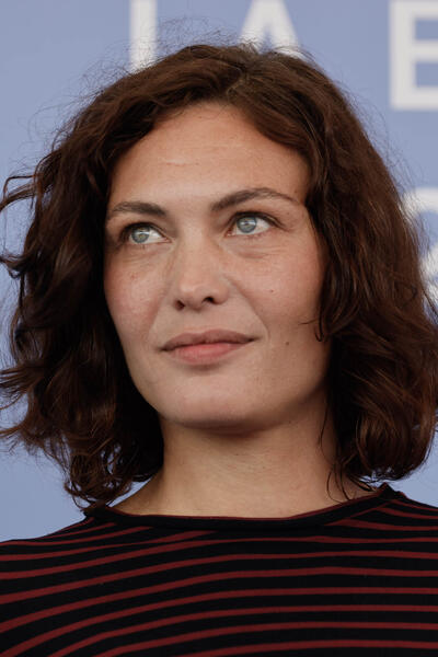 Aomi Muyock al photocall del film Orfeo di Virgilio Villoresi alla 82a Mostra del Cinema di Venezia, lunedì 1 settembre 2025