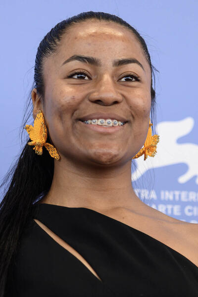 L'attrice Deily Ordonez al photocall del film Hiedra (The Ivy) di Ana Cristina Barragan alla 82a Mostra del Cinema di Venezia, mercoledì 3 settembre 2025