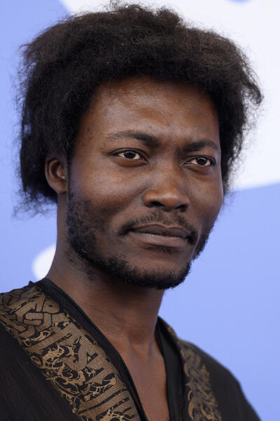 L'attore Benjamin Clementine al photocall del film In the Hand of Dante di Julian Schnabel alla 82a Mostra del Cinema di Venezia, mercoledì 3 settembre 2025
