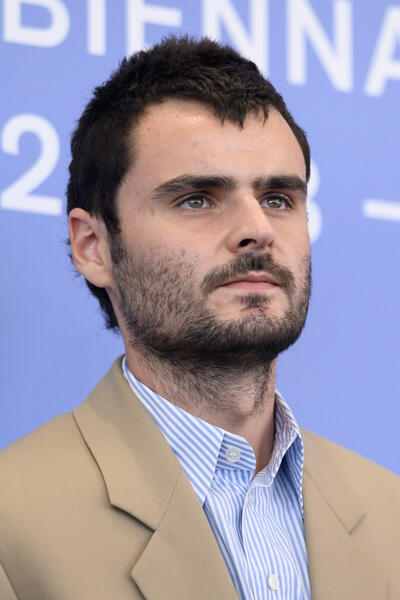 L'attore Duke Nicholson al photocall del film In the Hand of Dante di Julian Schnabel alla 82a Mostra del Cinema di Venezia, mercoledì 3 settembre 2025