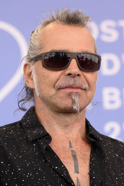 Piero Pelù al photocall del film Piero Pelù. Rumore Dentro di Francesco Fei alla 82a Mostra del Cinema di Venezia, venerdì 5 settembre 2025