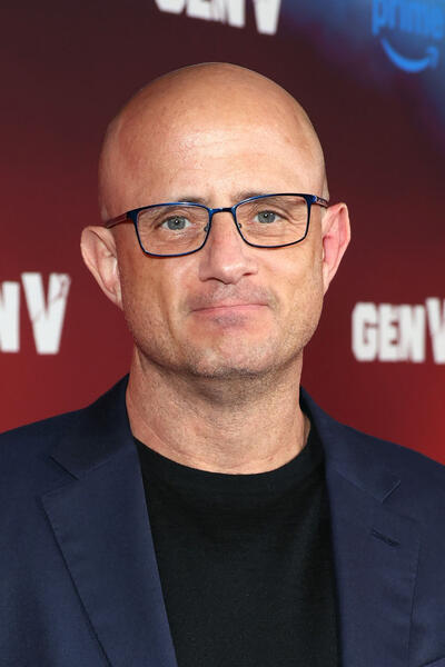 Eric Kripke partecipa alla première e all'after-party della seconda stagione di Gen V al Silver Screen Theater presso il Pacific Design Center il 10 settembre 2025 a West Hollywood, California.