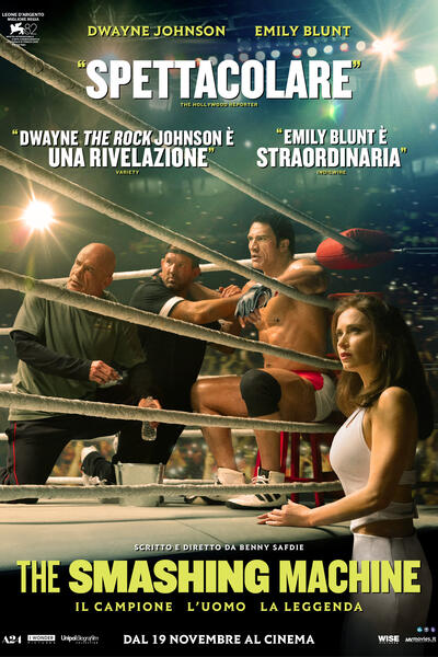 The Smashing Machine di Benny Safdie - Poster